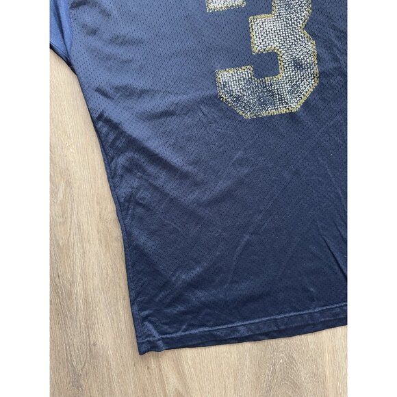 Vintage 90's NCAA Notre Dame Champion Football Jersey #3 Size 48 XL Faded Sports - Picture 5 of 16